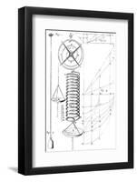 17th Century Scientific Apparatus-Library of Congress-Framed Photographic Print