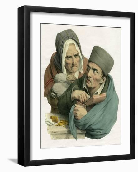 17th Century Tavern-F Nash-Framed Art Print