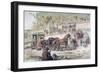 17th Century Transport Scene, 1886-Armand Jean Heins-Framed Giclee Print