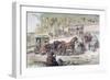 17th Century Transport Scene, 1886-Armand Jean Heins-Framed Giclee Print