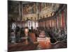 17th Century Wooden Choir, Detail, Cathedral of Pinerolo, Italy-null-Mounted Giclee Print