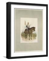 17th Lancers, a Trooper in Review Order-Charles Green-Framed Giclee Print