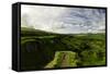 180 Degree Panorama Shot of the Scottish Highlands-unkreatives-Framed Stretched Canvas