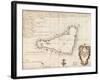 1803 Map of Easter Island-null-Framed Art Print