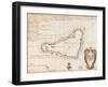 1803 Map of Easter Island-null-Framed Art Print