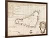 1803 Map of Easter Island-null-Framed Art Print