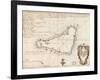 1803 Map of Easter Island-null-Framed Art Print