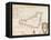 1803 Map of Easter Island-null-Framed Stretched Canvas