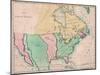 1803 Map of North American Showing the Major Divisions by European National Possession-null-Mounted Photo