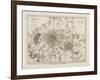 1805 Paris Map-N. Harbick-Framed Art Print