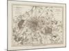 1805 Paris Map-N. Harbick-Mounted Art Print