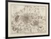 1805 Paris Map-N. Harbick-Framed Art Print