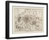 1805 Paris Map-N. Harbick-Framed Art Print