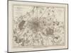 1805 Paris Map-N. Harbick-Mounted Art Print