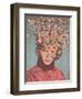 #180-spacerocket art-Framed Premium Giclee Print