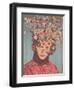 #180-spacerocket art-Framed Premium Giclee Print