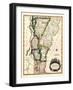 1810s, Vermont State Map, Vermont, United States-null-Framed Giclee Print