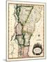 1810s, Vermont State Map, Vermont, United States-null-Mounted Giclee Print