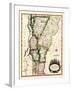1810s, Vermont State Map, Vermont, United States-null-Framed Giclee Print