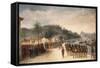 1811-14 Expedition Against Montevideo-Jean Baptiste Debret-Framed Stretched Canvas