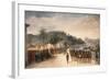 1811-14 Expedition Against Montevideo-Jean Baptiste Debret-Framed Art Print