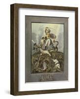 1812. Allegory, 1813-Ivan Philippovich Tupylev-Framed Giclee Print