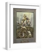 1812. Allegory, 1813-Ivan Philippovich Tupylev-Framed Giclee Print