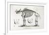 1812 American Mastodon Jefferson Mammoth-Stewart Stewart-Framed Photographic Print