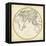 1812 Eastern Hemisphere-Pinkerton-Framed Stretched Canvas