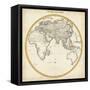 1812 Eastern Hemisphere-Pinkerton-Framed Stretched Canvas