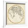 1812 Eastern Hemisphere-Pinkerton-Framed Art Print