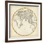 1812 Eastern Hemisphere-Pinkerton-Framed Art Print