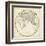 1812 Eastern Hemisphere-Pinkerton-Framed Art Print