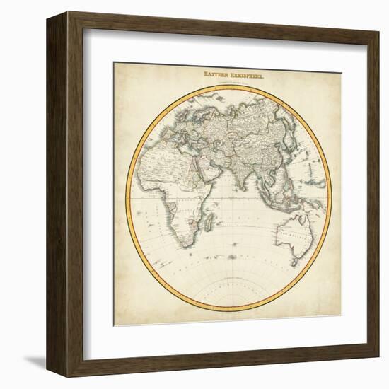 1812 Eastern Hemisphere-Pinkerton-Framed Art Print