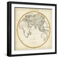 1812 Eastern Hemisphere-Pinkerton-Framed Art Print