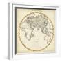 1812 Eastern Hemisphere-Pinkerton-Framed Art Print