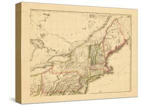 1812, New Hampshire, Massachusetts, Maine, Connecticut, New Jersey, New York, Pennsylvania, Rhode I-null-Stretched Canvas