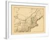 1812, New Hampshire, Massachusetts, Maine, Connecticut, New Jersey, New York, Pennsylvania, Rhode I-null-Framed Giclee Print