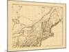 1812, New Hampshire, Massachusetts, Maine, Connecticut, New Jersey, New York, Pennsylvania, Rhode I-null-Mounted Giclee Print