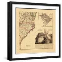 1812, North Carolina, Maryland, South Carolina, Virginia-null-Framed Giclee Print