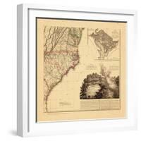 1812, North Carolina, Maryland, South Carolina, Virginia-null-Framed Giclee Print