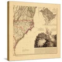 1812, North Carolina, Maryland, South Carolina, Virginia-null-Stretched Canvas