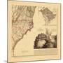 1812, North Carolina, Maryland, South Carolina, Virginia-null-Mounted Giclee Print