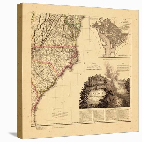 1812, North Carolina, Maryland, South Carolina, Virginia-null-Stretched Canvas