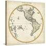 1812 Western Hemisphere-Pinkerton-Stretched Canvas