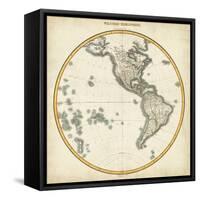 1812 Western Hemisphere-Pinkerton-Framed Stretched Canvas