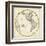 1812 Western Hemisphere-Pinkerton-Framed Art Print