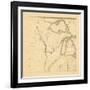 1812, Wisconsin, Ohio, Michigan, Indiana, Illinois-null-Framed Giclee Print