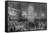 1814, Allies Banquet-A.w. Warren-Framed Stretched Canvas
