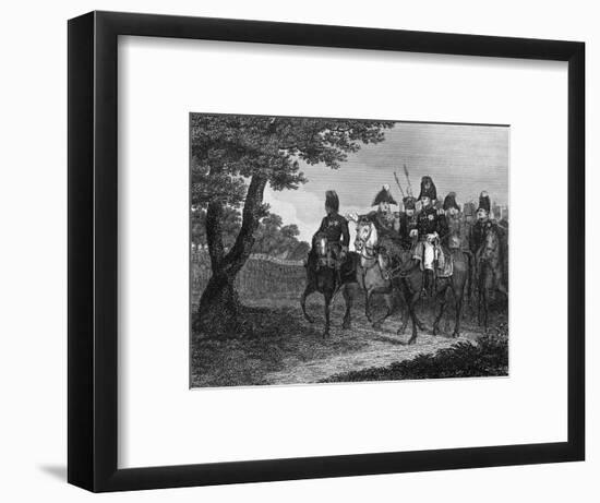 1814, Hyde Park Review-null-Framed Art Print